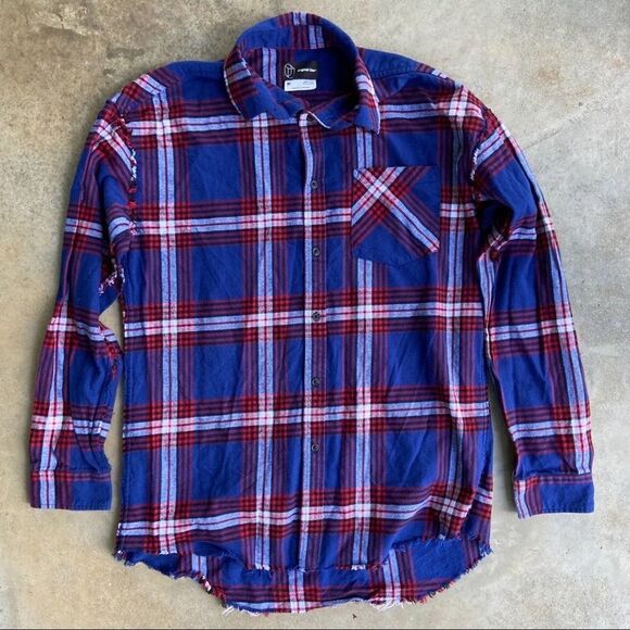 ORIGINAL USE Flannel Button Down Size M - Picture 2 of 6